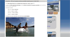 Desktop Screenshot of lelu-marine.fr