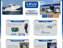 Tablet Screenshot of lelu-marine.fr